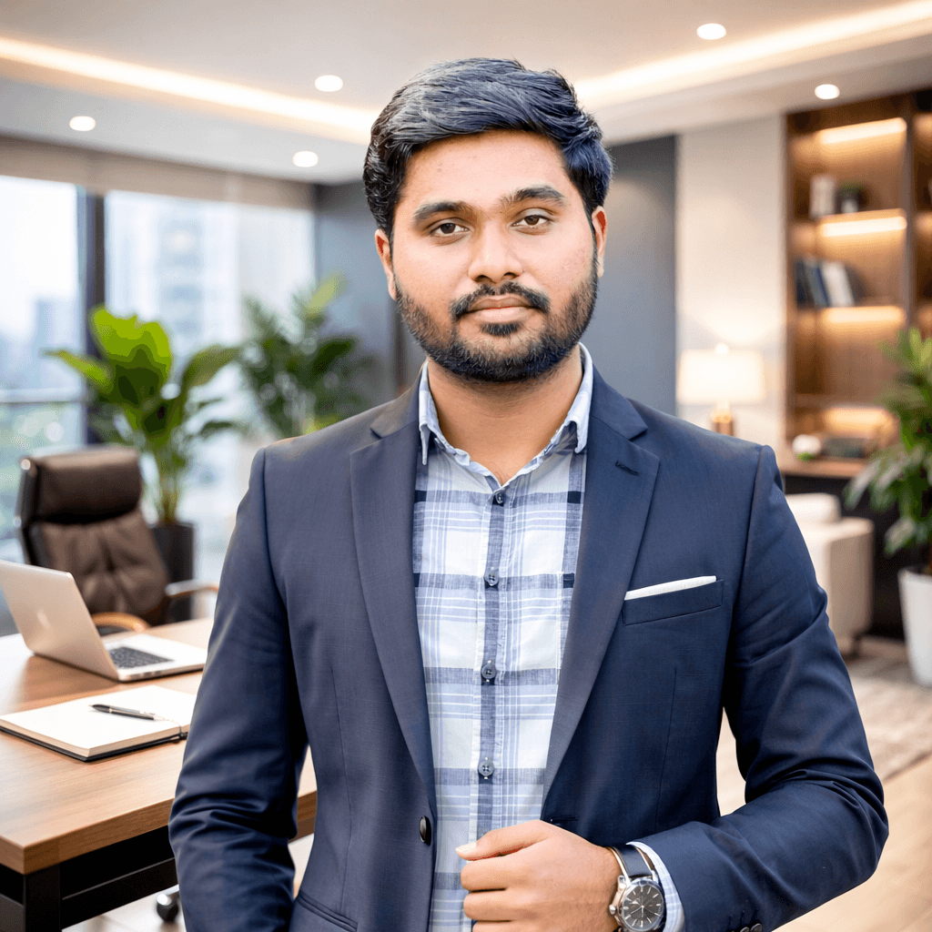 Vishnuvardhan Reddy portrait